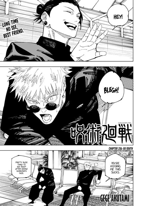 jjk 236 spoilers|Jujutsu Kaisen Chapter 236 Spoilers Confirm The。